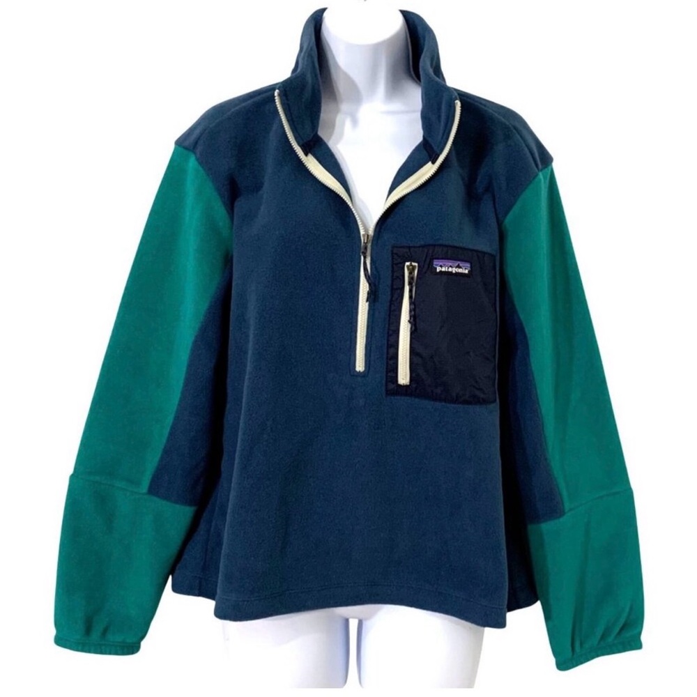 PATAGONIA Womens Microdini 1/2 Zip Pullover
Tidepool Blue
